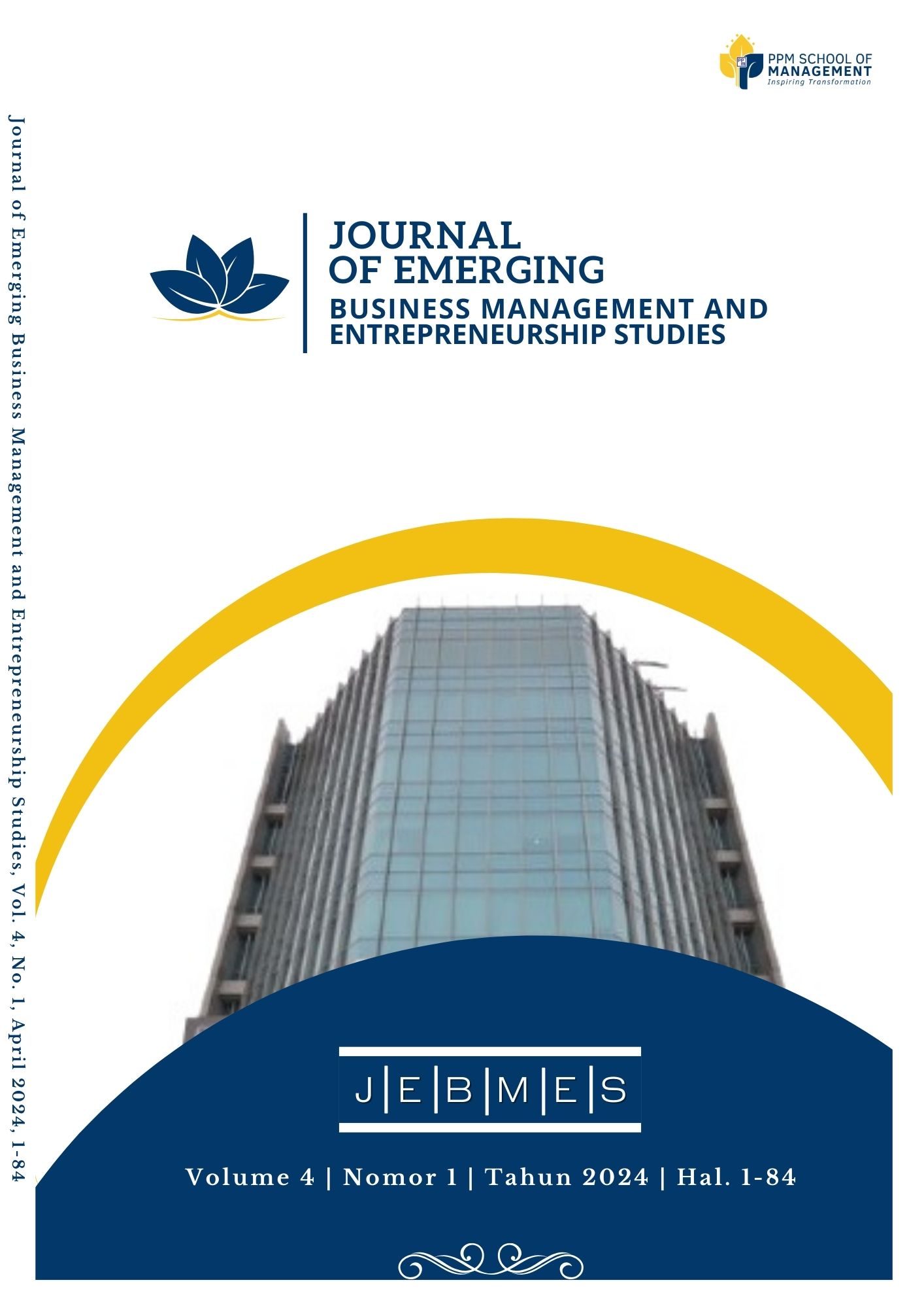 					View Vol. 4 No. 1 (2024): Journal of Emerging Business Management and Entrepreneurship Studies
				